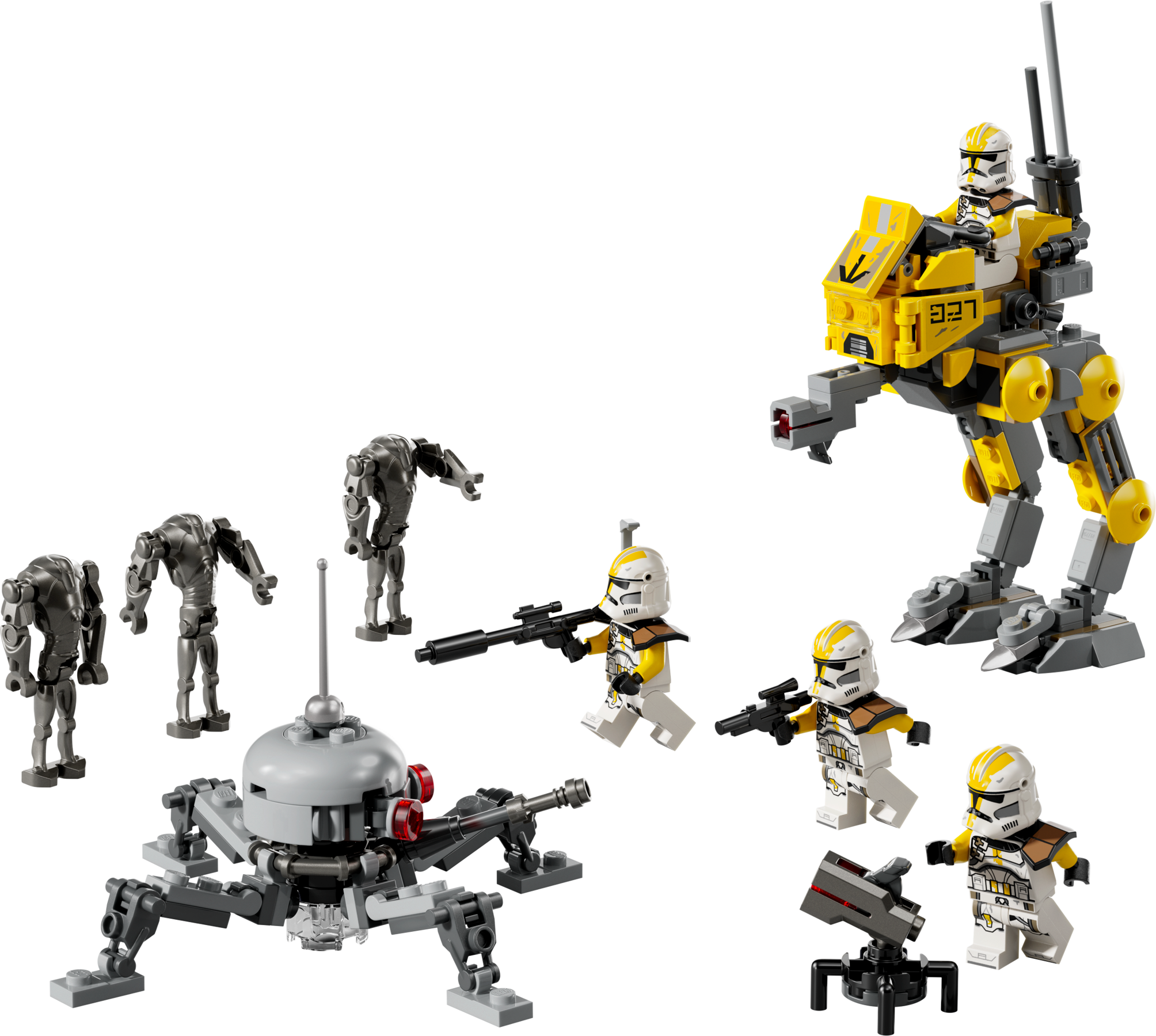 LEGO Star Wars Zestaw bitewny - żołnierze-klony z 327 korpusu galaktycznego 75431
