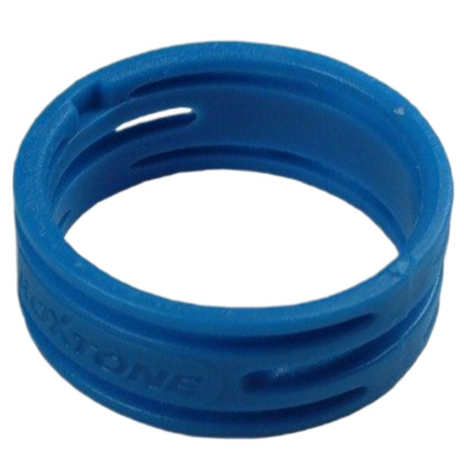 Ring pierścień znakujący do kabla wtyku XLR 20 mm Roxtone niebieski