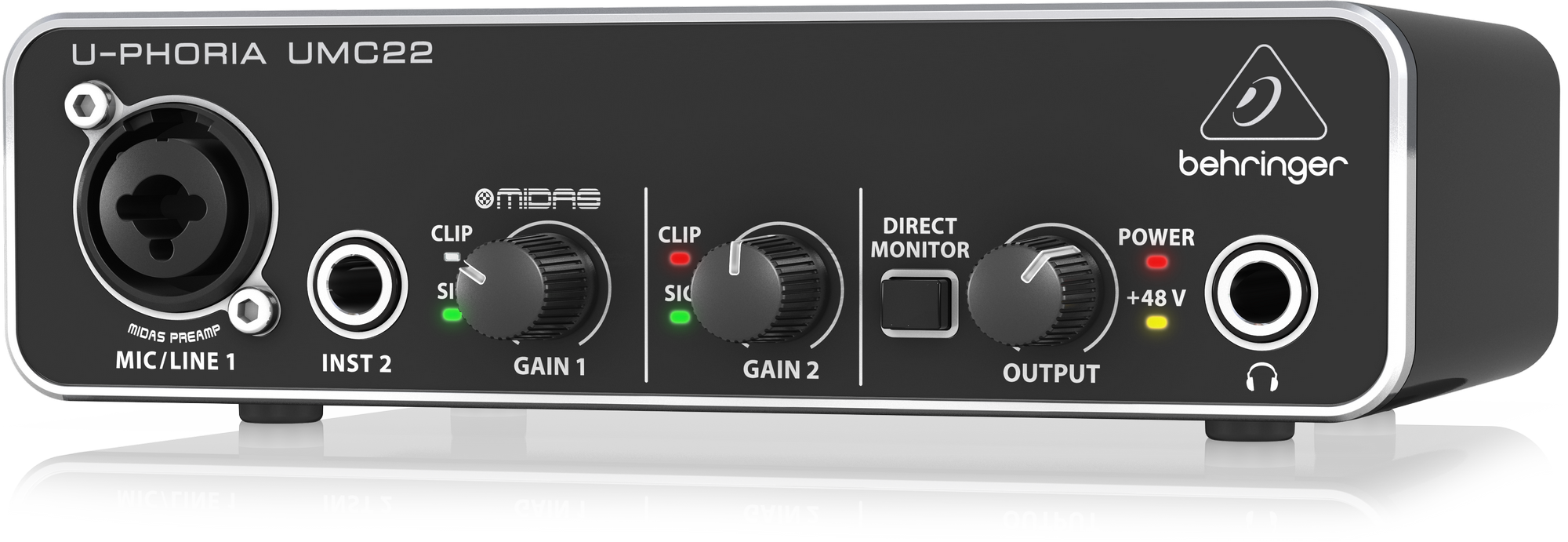 Behringer U-PHORIA UMC22 USB Audio Interfejs