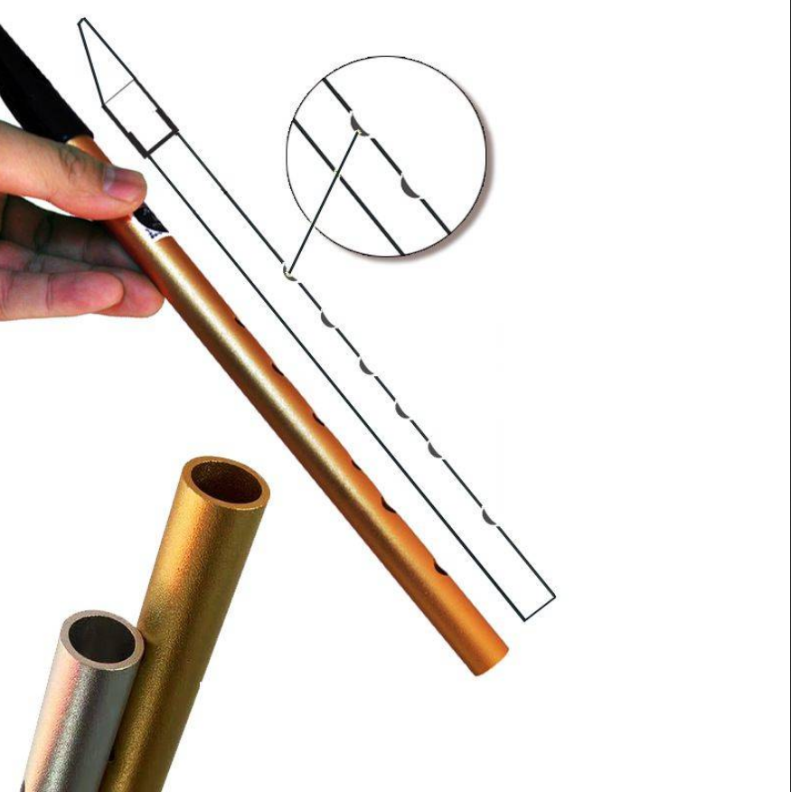 Flażolet flet prosty sopranowy szkolny D Pokrowiec nuty KERA AUDIO SREBRNY