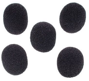 Shure RPM304 5 czarnych gąbek do mikrofonu Shure MC/WL/Beta 50/51/53