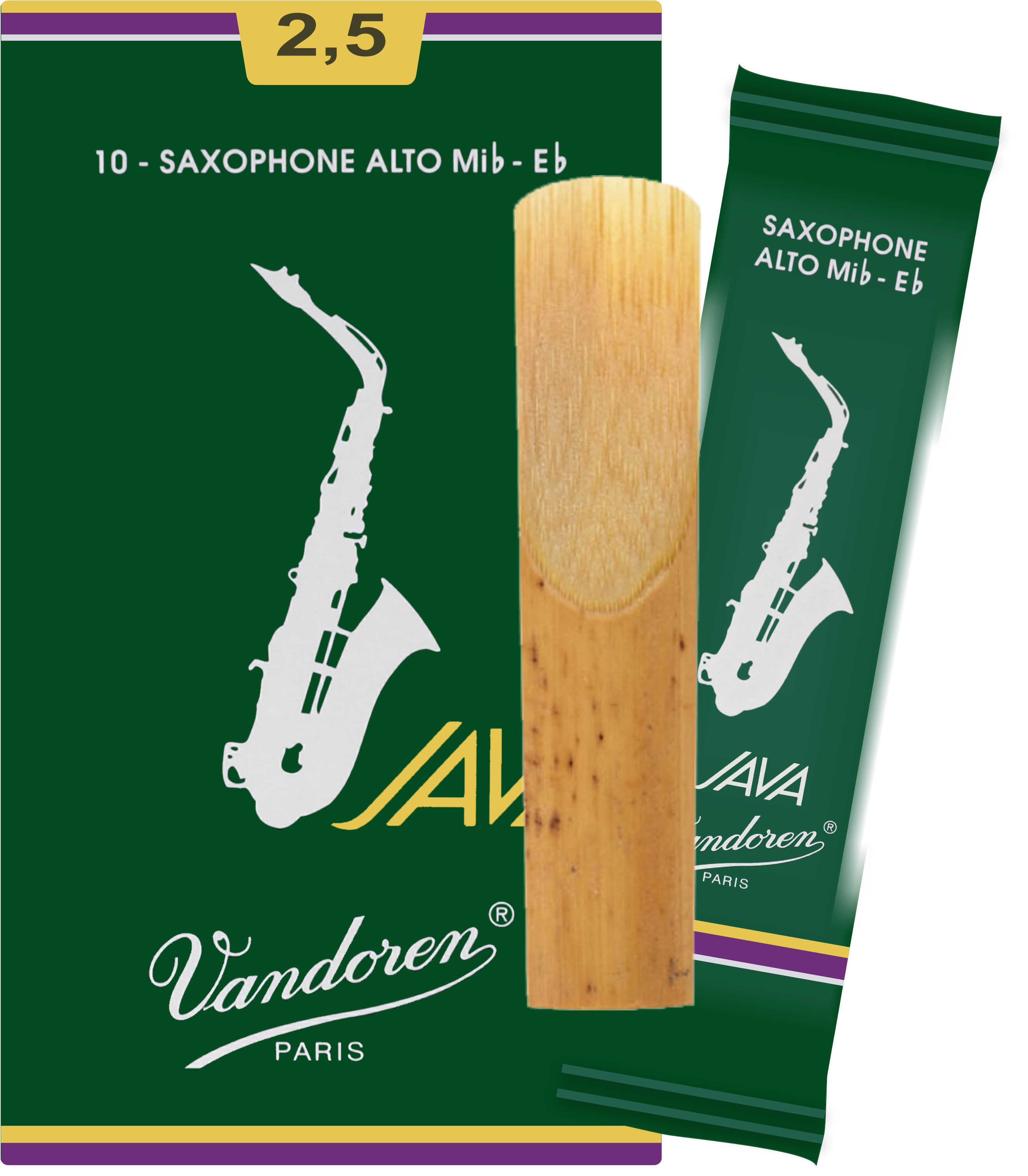 Stroik saksofon altowy alt 2,5 Vandoren JAVA SR2625 1 szt.