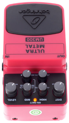 Efekt gitarowy Behringer UM300 Ultra Metal Zasilacz 9V ZESTAW