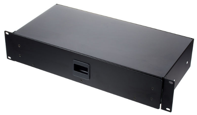 Solidna szuflada Rack Case 19" z wysuwem 2/3 Thon Rack Drawer 2U short
