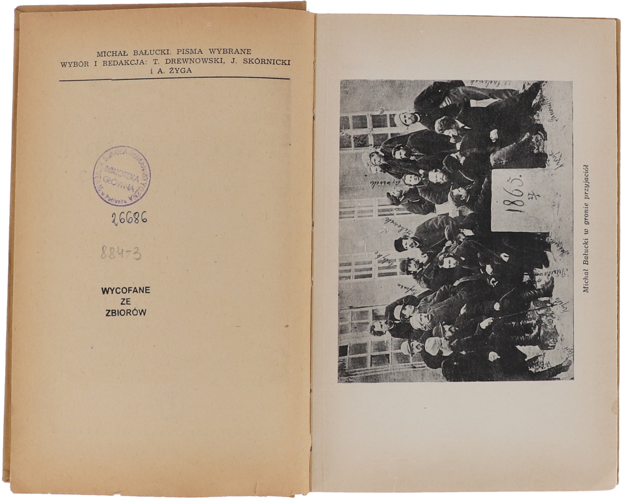 Michał Bałucki Błyszczące Nędze seria Pisma wybrane Tom II 1956