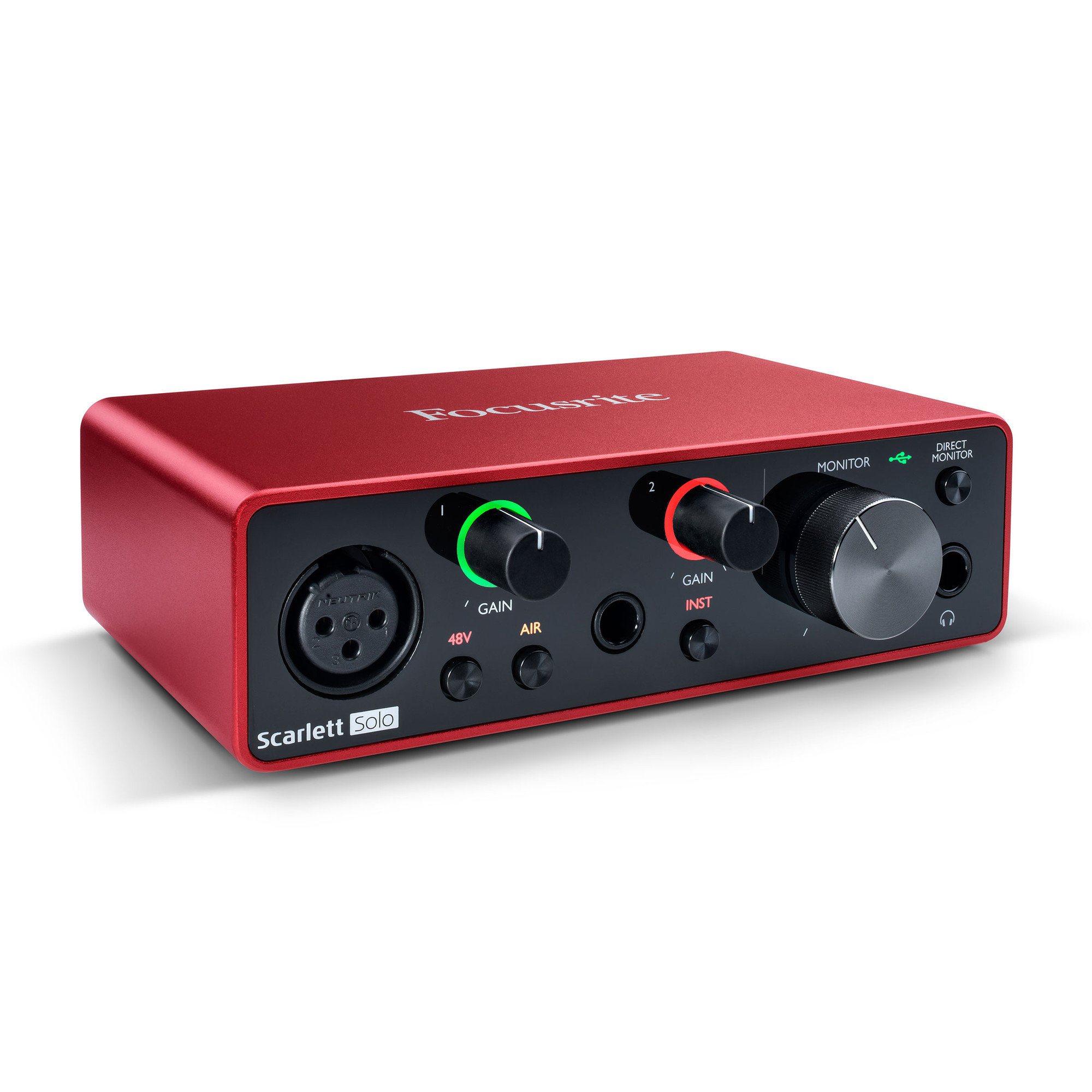 Interfejs audio Focusrite Scarlett Solo 3rd Gen USB XLR Jack 6,3 mm