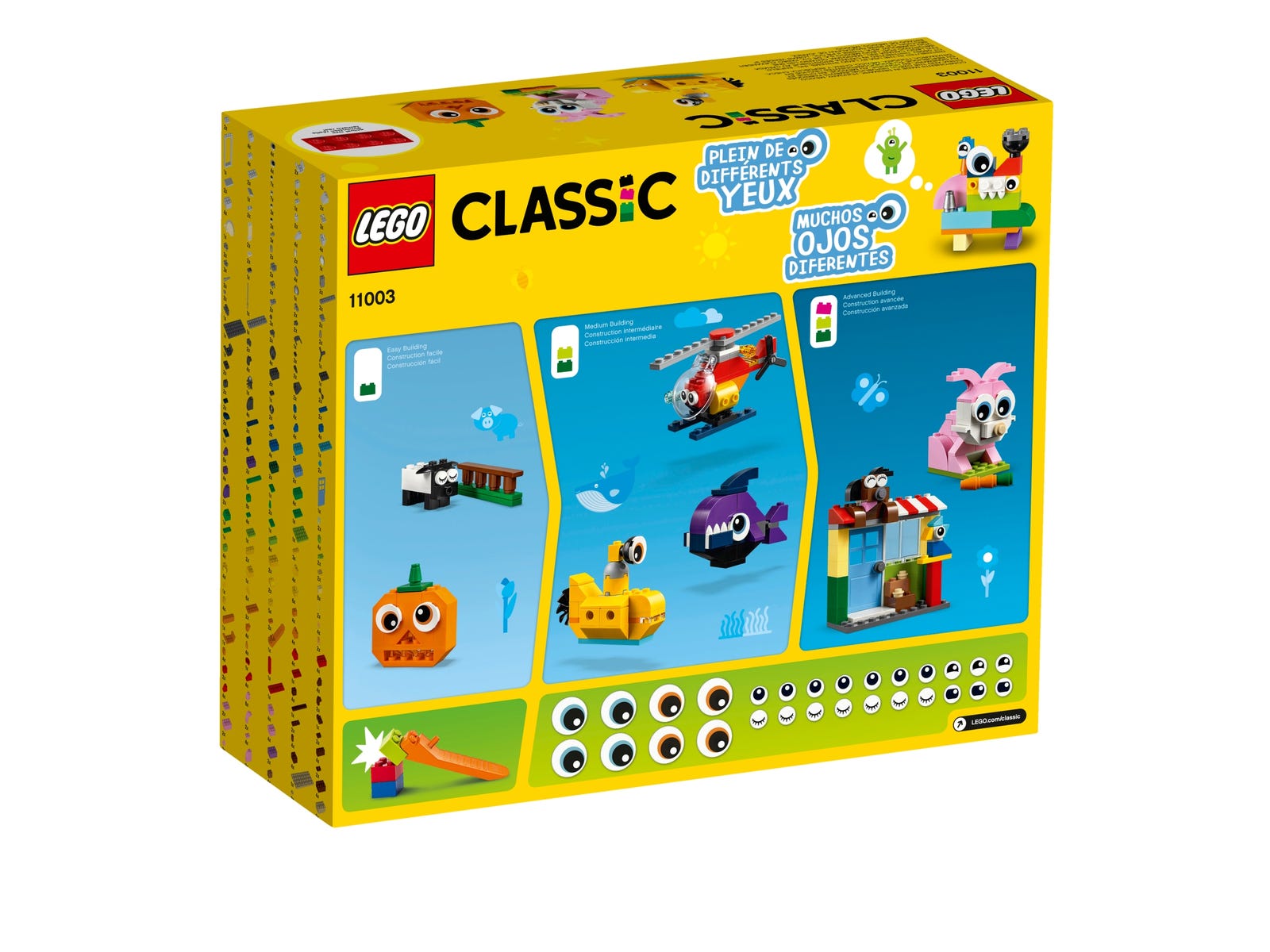 LEGO Classic Klocki buźki 11003