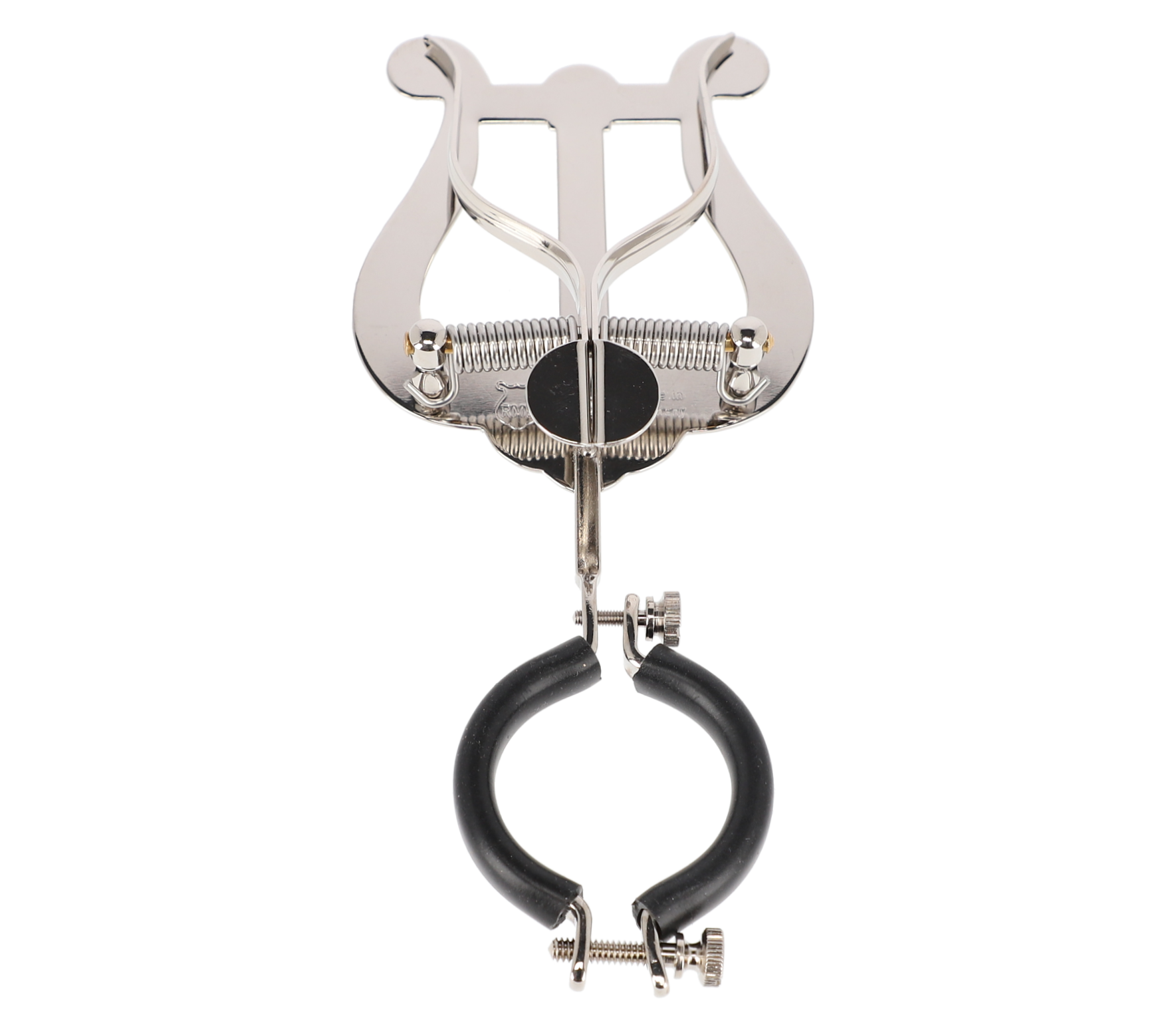 Lirka marszowa pulpit do klarnetu Dwie dźwignie Nikiel Srebrna Riedl 103