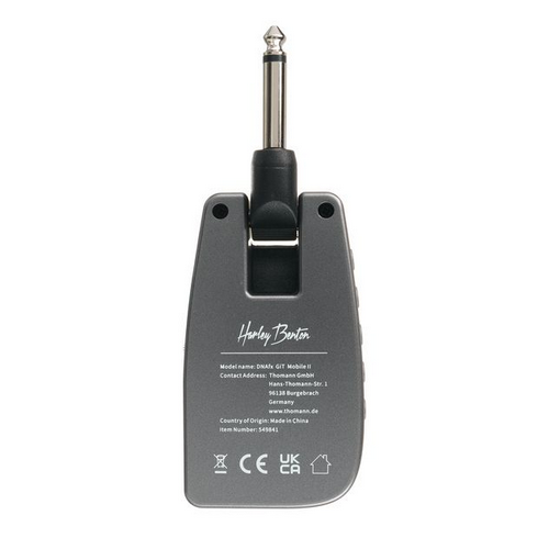 Kompaktowy wzmacniacz słuchawkowy do gitary Harley Benton Bluetooth