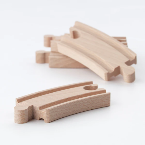 Drewniane tory szyny IKEA kolejka 50 elementów