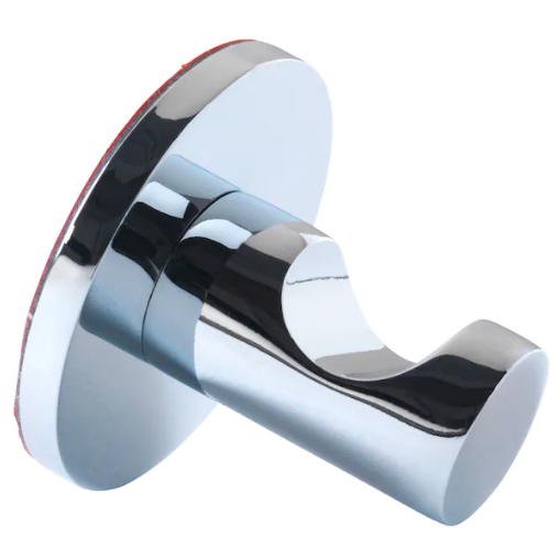 Hak samoprzylepny IKEA haczyk chromowany 3 szt