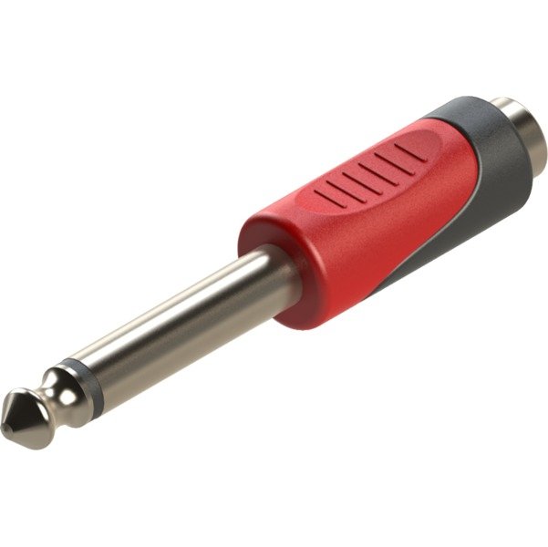 Redukcja adapter przejściówka RCA Jack 6,3 mm RPAN260