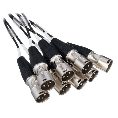 Kabel wieloparowy multicore audio mikrofonowy 8x XLR 15 m the Stagebox Rean