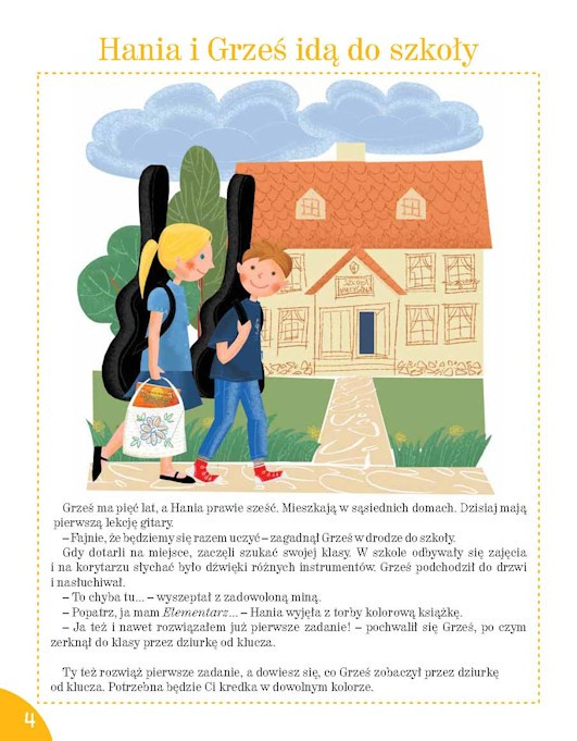 Podręcznik książka Euterpe Stachak Tatiana Elementarz gitarzysty dla ucznia