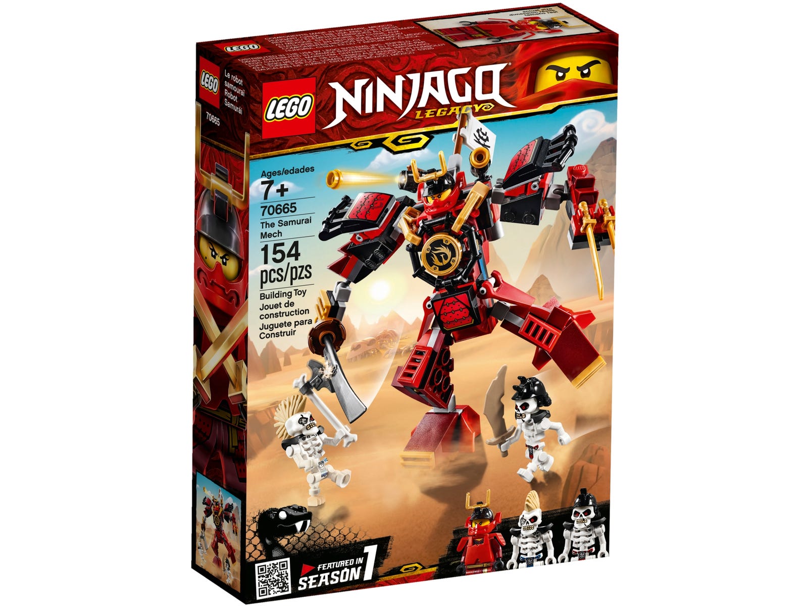 LEGO Ninjago Mech - samuraj 70665