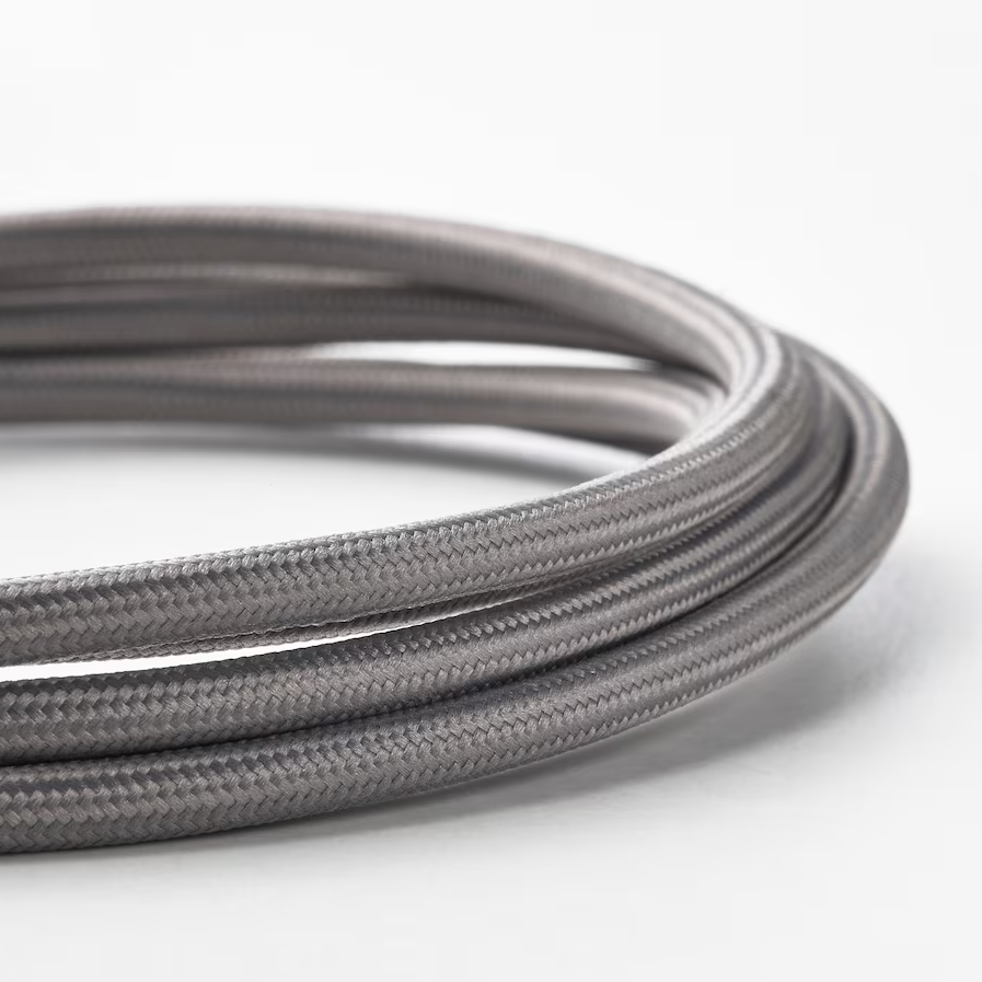 Kabel przewód USB-C Lightning MFi 3A 1,5m 480Mb/s szybki szary LILLHULT