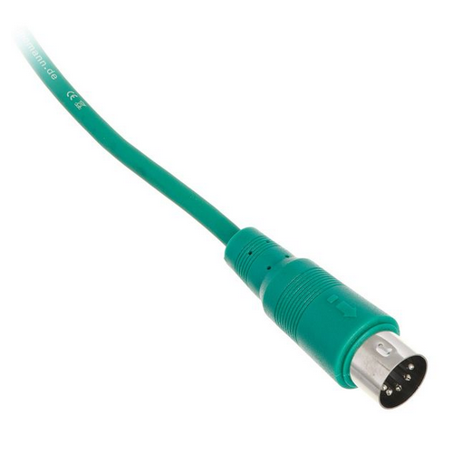Kabel przewód audio sygnałowy MIDI DIN 5 pin 6 m the sssnake SK366-6-GRN