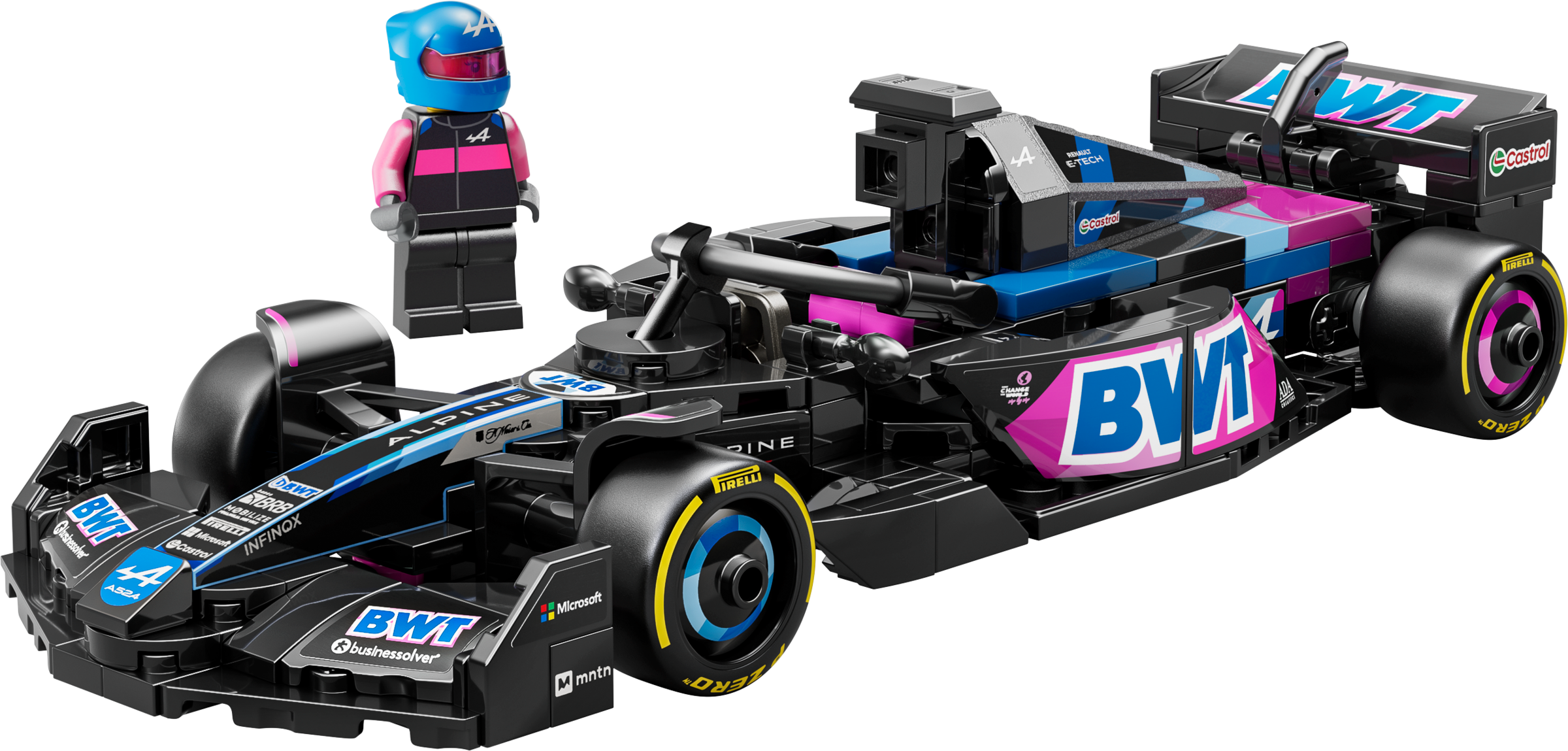 LEGO Speed Champions Bolid F1 BWT Alpine Team A524 77248