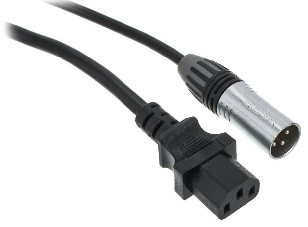 Kabel hybrydowy zasilająco-sygnałowy mikrofonowy XLR IEC 5m the sssnake