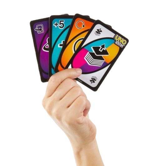 UNO FLIP! Mattel Gra karciana karty dwustronne do gry dla całej rodziny