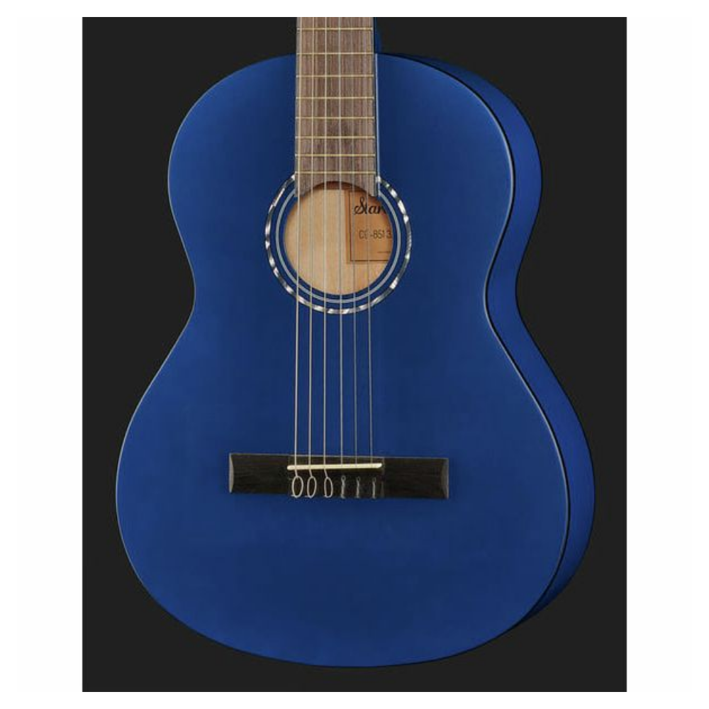 Gitara klasyczna Startone CG-851 3/4 dla dzieci od 9 do 12 lat Niebieska