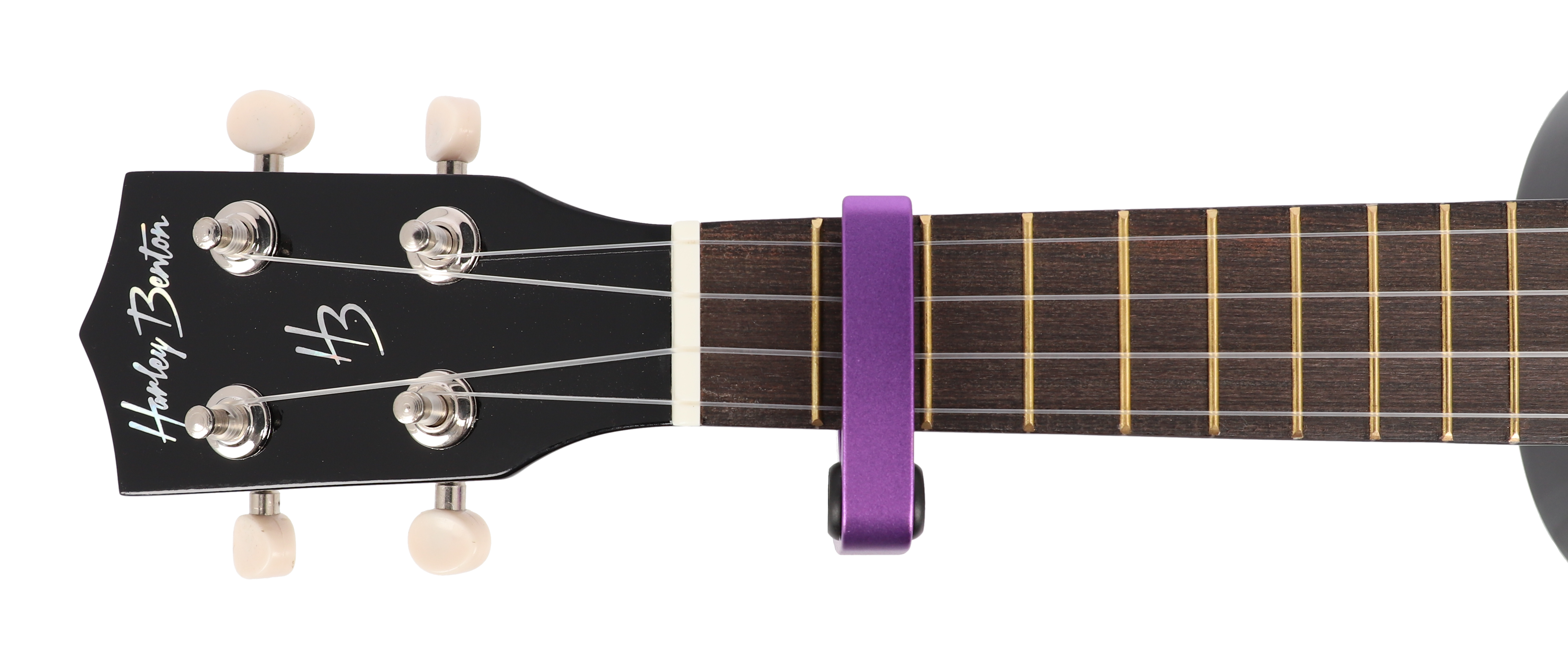 Kapodaster ukulele banjo JEREMI U20 Fioletowy