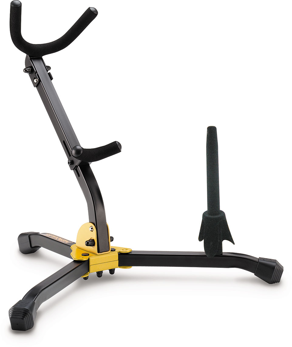 Statyw saksofon altowy lub tenorowy klarnet flet pokrowiec Hercules DS532BB