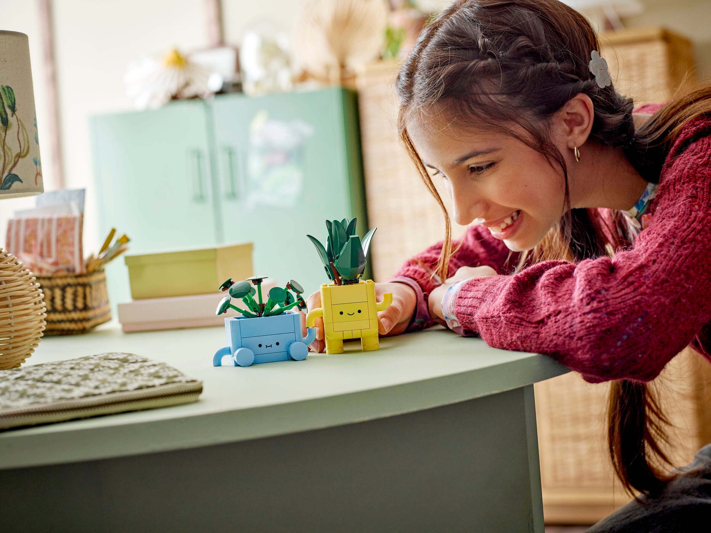 LEGO Botanical Collection Wesołe roślinki w doniczkach zestaw 10349