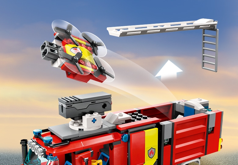 LEGO City Terenowy pojazd straży pożarnej 60374 zestaw ratunkowy