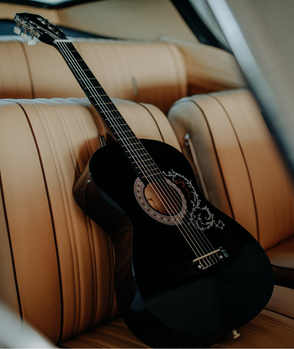 Gitara klasyczna 3/4 7/8 Black Czarna od 12 lat dla dzieci i dorosłych