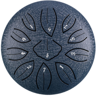 Tongue Drum Mini Ginkgo biloba 6" 11 ton TWG11-6 HLURU-WANGYOU + pałeczki