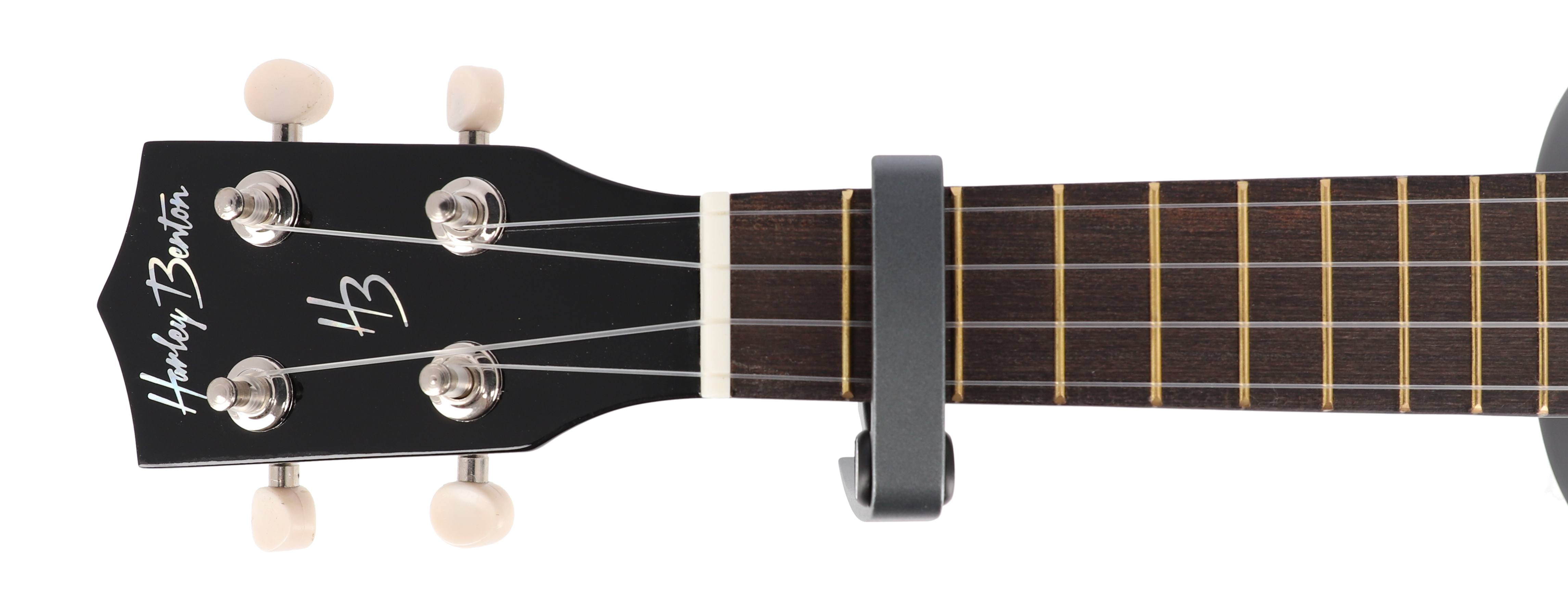 Kapodaster ukulele banjo JEREMI U20 Szary