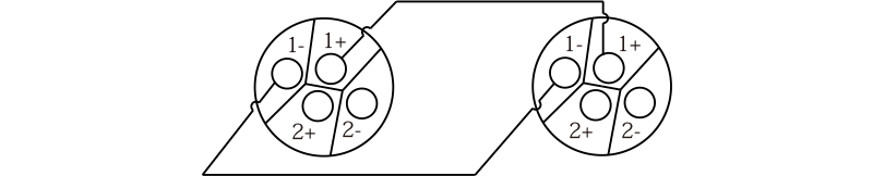 Kabel przewód głośnikowy SPEAKON 15 m 1 mm czarny Roxtone SSSS210L15