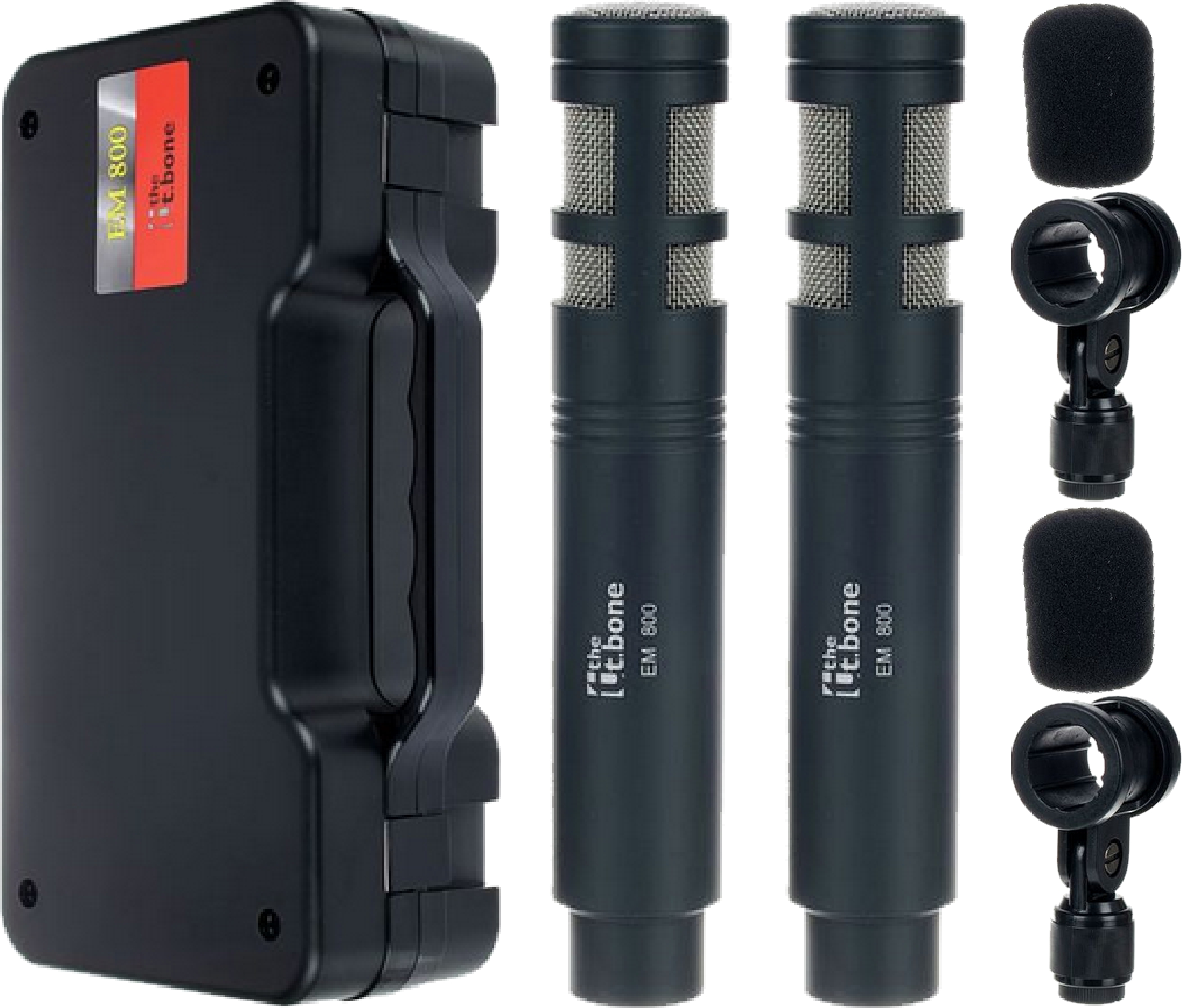 Mikrofon kondensatorowy pojemnościowy overhead the t.bone EM 800 Set 2 szt.