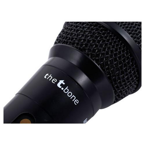 Mikrofon dynamiczny wokalny the t.bone MB 45II Włącznik Uchwyt Kabel ZESTAW