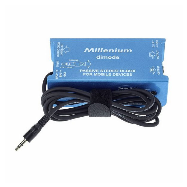 Pasywny stereofoniczny DI Box Millenium dimode
