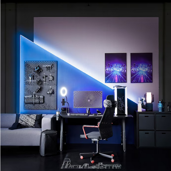 Listwa taśma oświetleniowa LED 1m wielokolorowa RGB IKEA VATTENSTEN USB