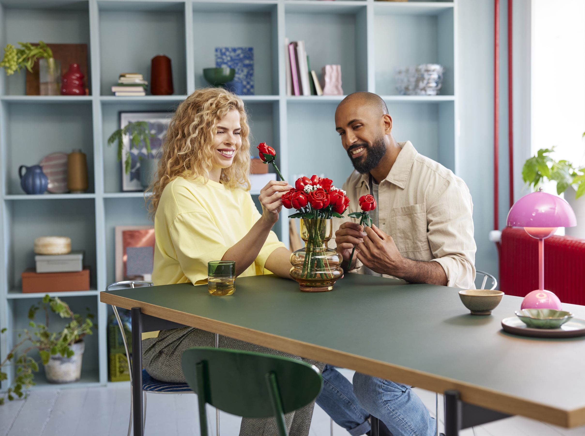 LEGO Botanical Collection Bukiet róż 10328 - kwiaty z klocków dla dorosłych