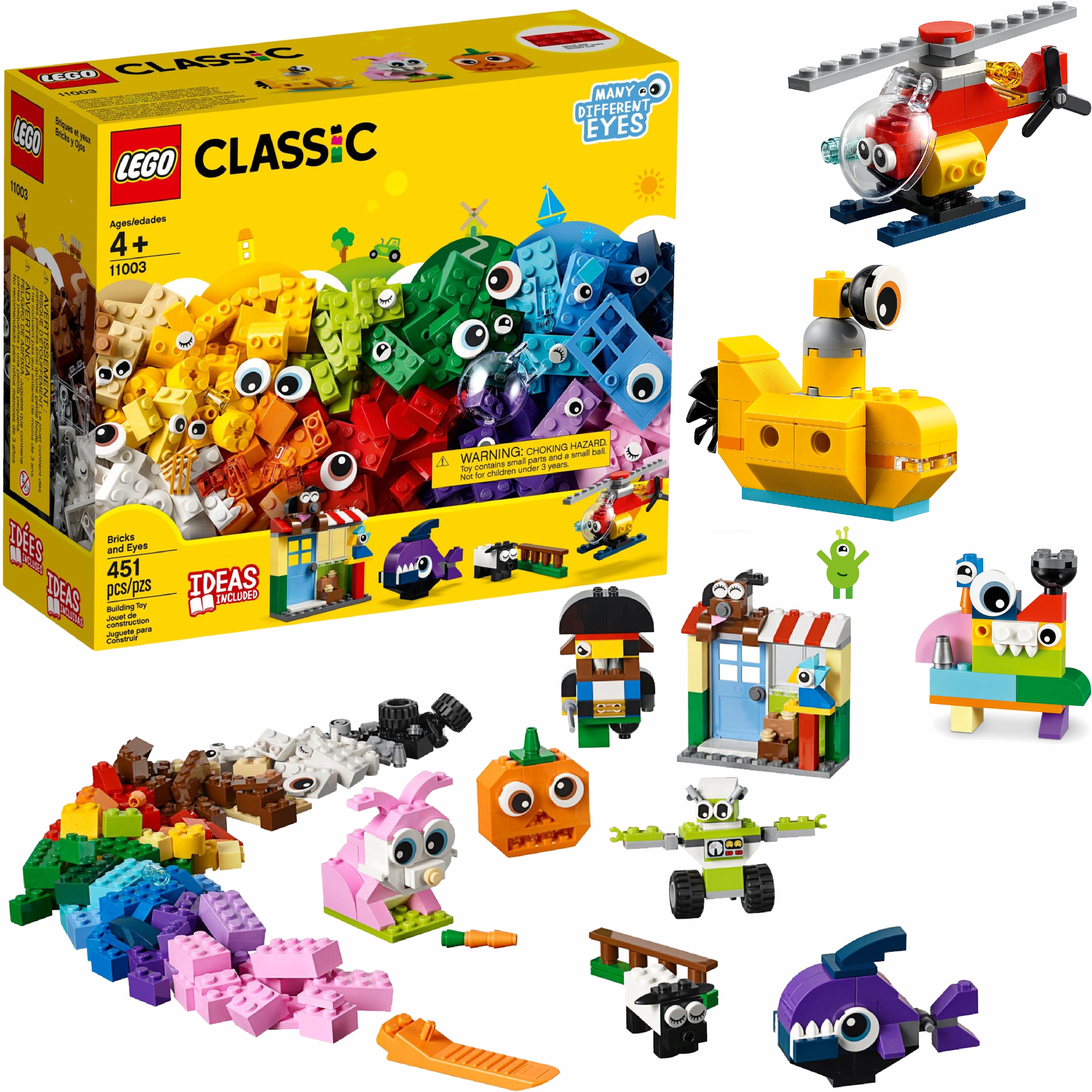 LEGO Classic Klocki buźki 11003