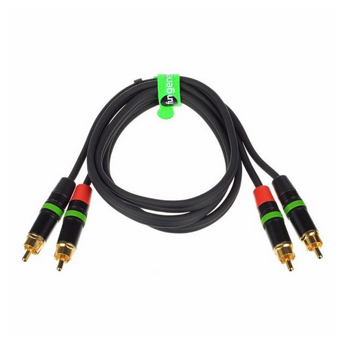 Kabel przewód audio sygnałowy 2x RCA Cinch Stereo 2 m Fun Generation CIN 2
