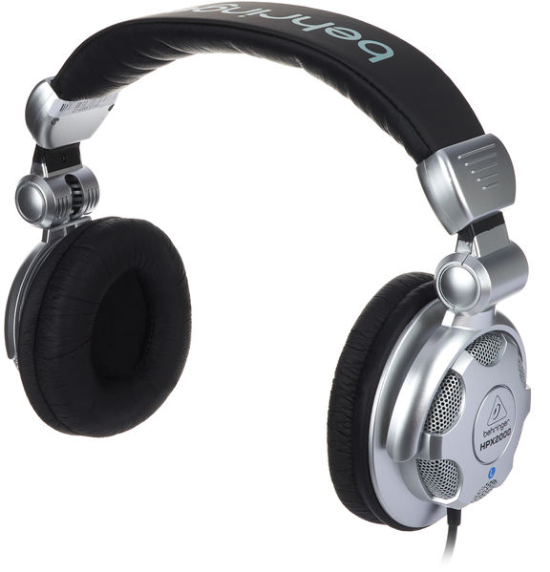 Dynamiczne słuchawki nauszne przewodowe Jack Behringer HPX2000 32 Ohm