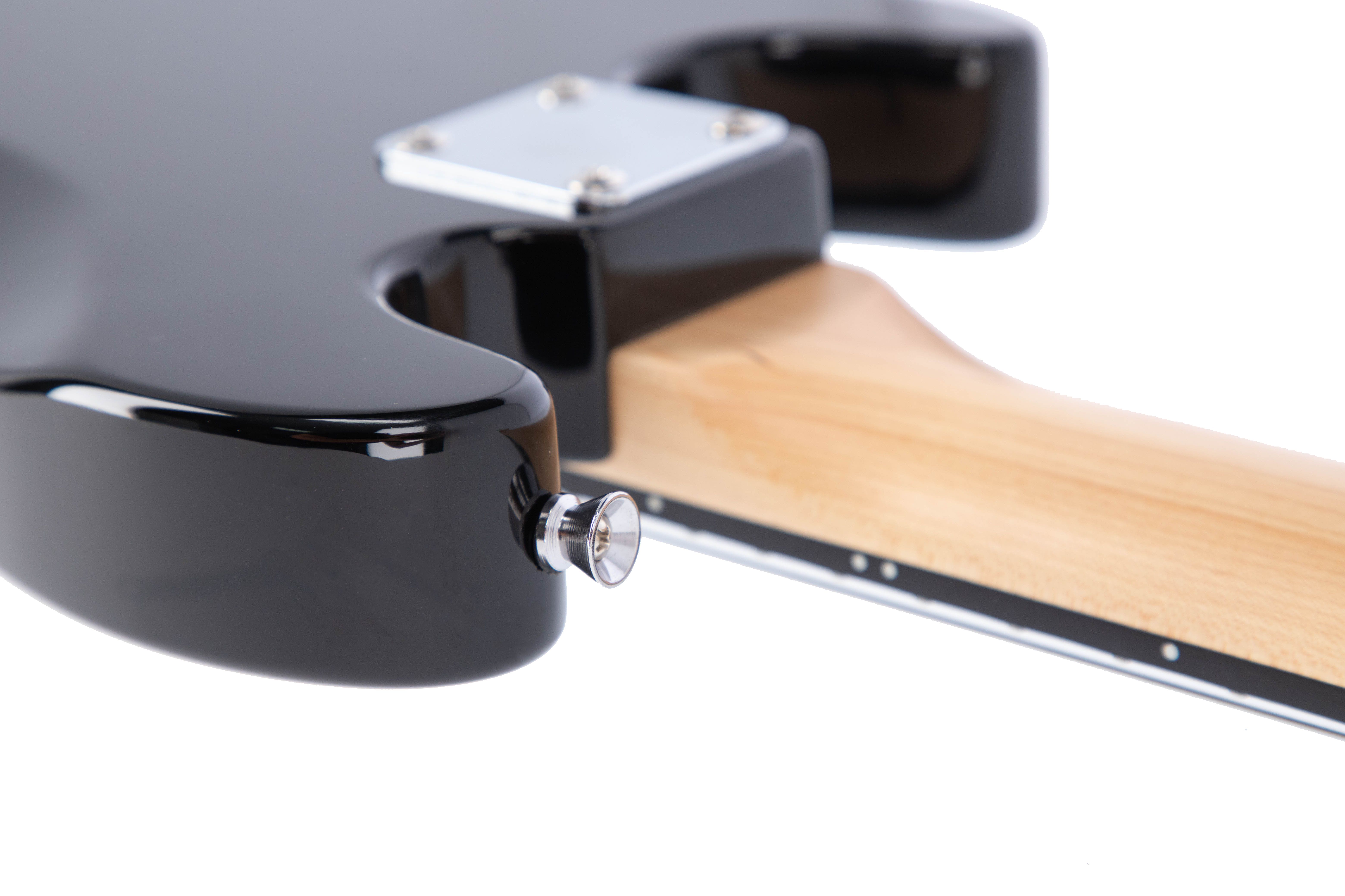 Gitara elektryczna 3/4 dla nastolatka Harley Benton ST-Junior BK CZARNA