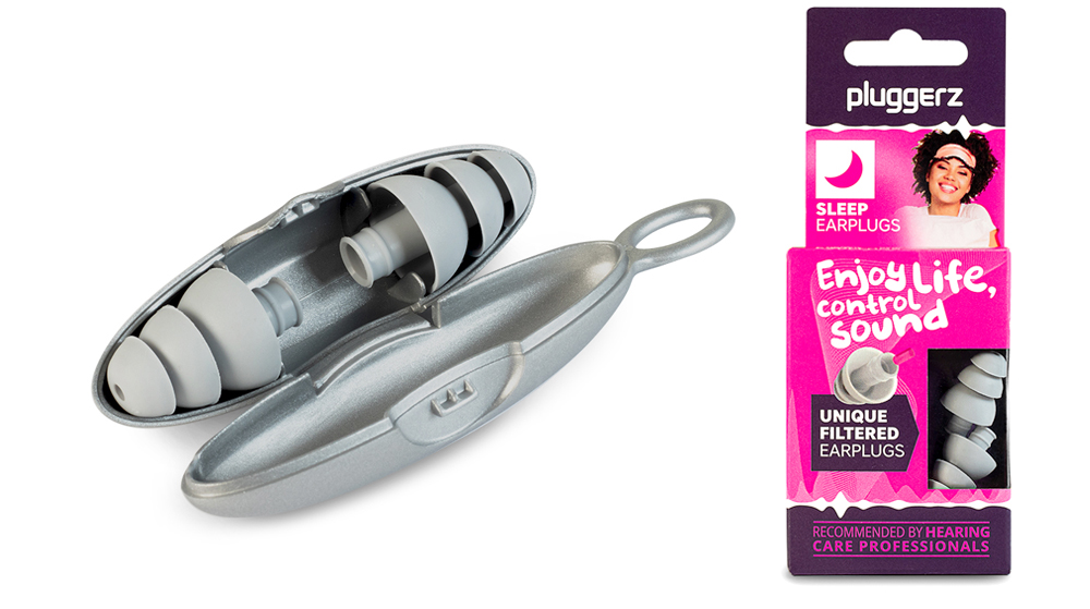 Zatyczki stopery do uszu ochronniki słuchu do spania Pluggerz Enjoy Sleep 2 szt. 27 dB