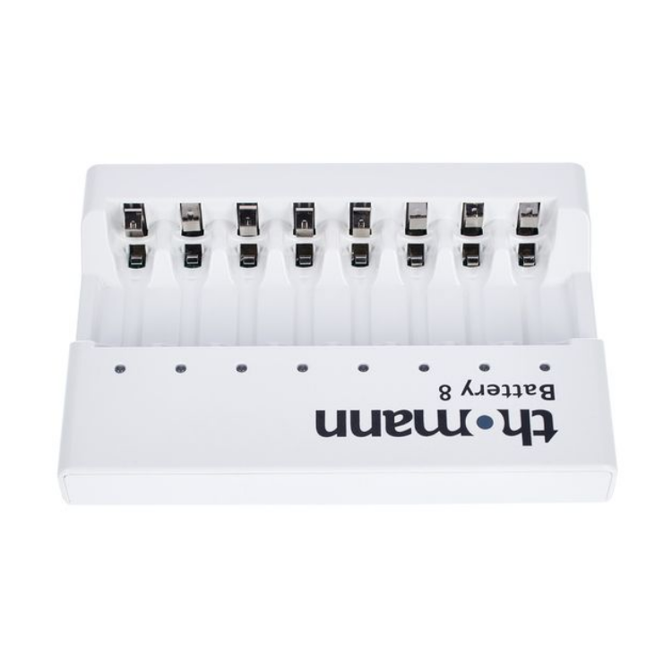 Ładowarka akumulatorków baterii 8x AA lub AAA NiMH