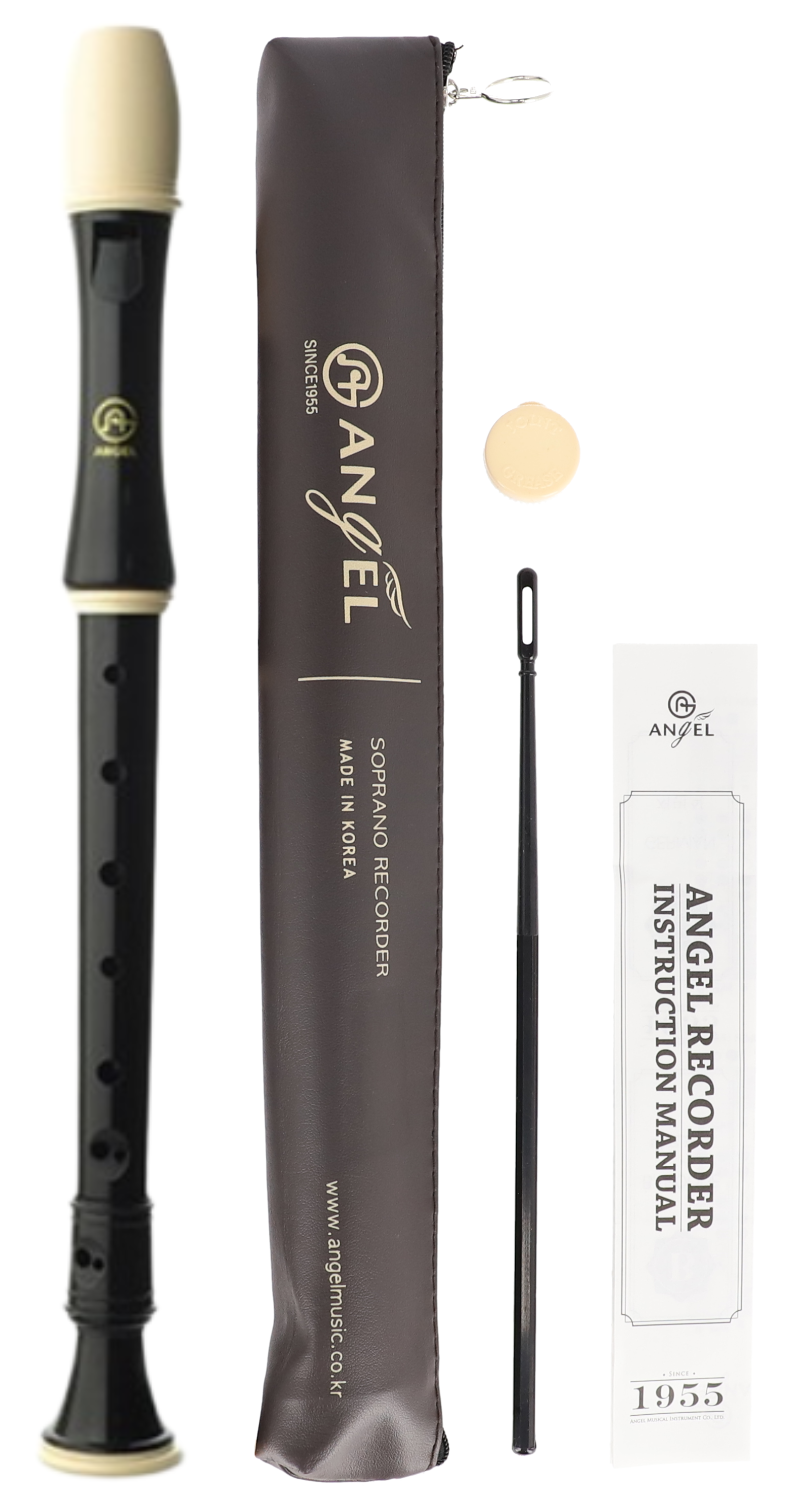 Flet prosty sopranowy szkolny nauka gry dla dzieci tonacja C ASRG-210