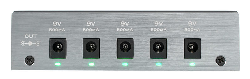 Zasilacz modułowy 5 efektów 9V Harley Benton PowerPlant ISO-1AC Pro Modular