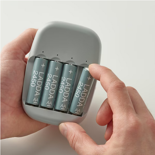 Ładowarka akumulatorków NiMH AA AAA Stenkol IKEA