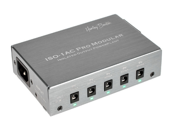 Zasilacz modułowy 5 efektów 9V Harley Benton PowerPlant ISO-1AC Pro Modular