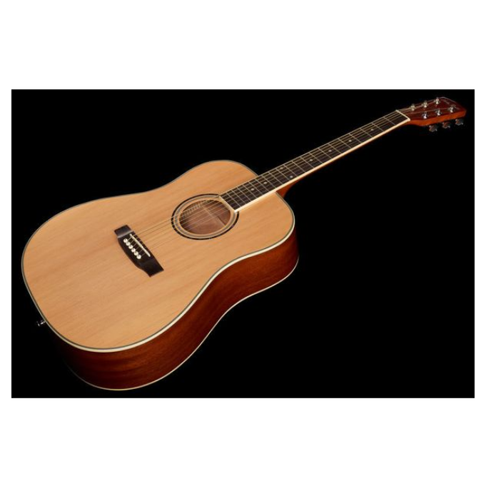 Gitara akustyczna Harley Benton D-120NT Mahoń Jasny Brąz Wysoki Połysk