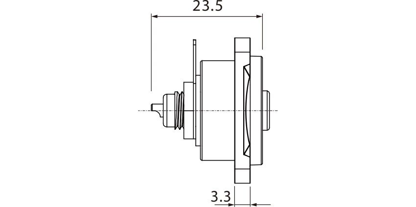 Gniazdo montażowe złącze RCA Cinch Roxtone RF2D-B-R Czarne Czerwone